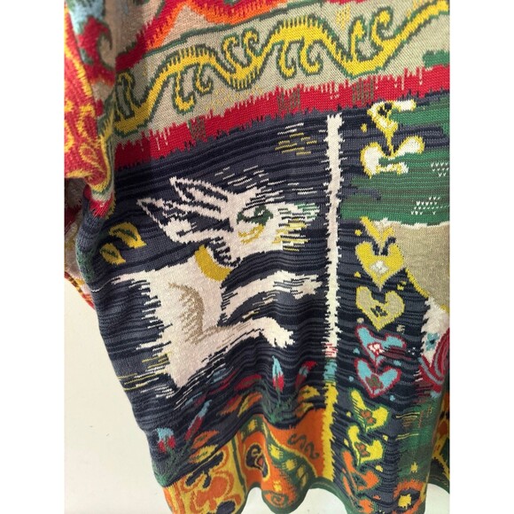Vtg KENZO HOMME COOGI STYLE SWEATER COTTON medium - Picture 4 of 5